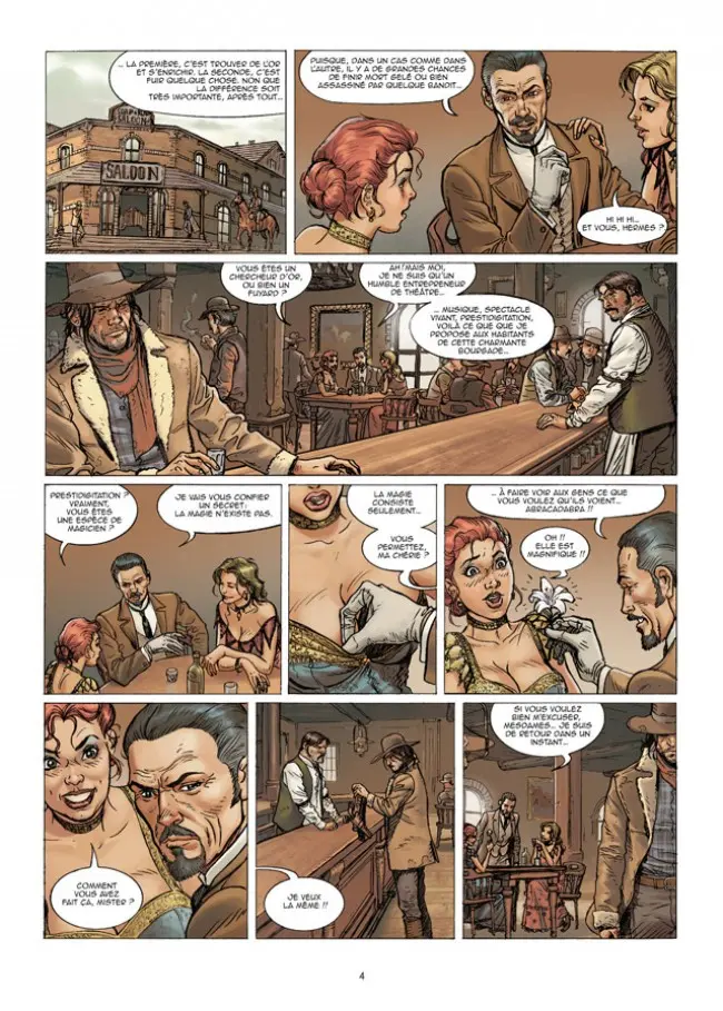 Planche de l'album Le Casse Tome 5 Gold Rush - Yukon, 1899...