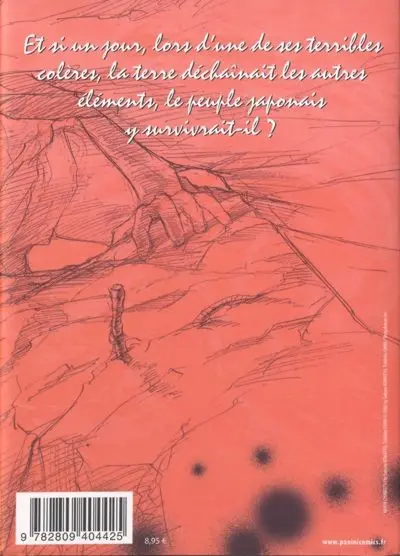 Verso de l'album La Submersion du Japon 1