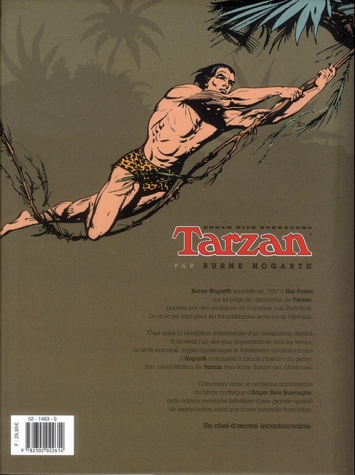 Verso de l'album Tarzan (Intégrale - Soleil) Tome 2
