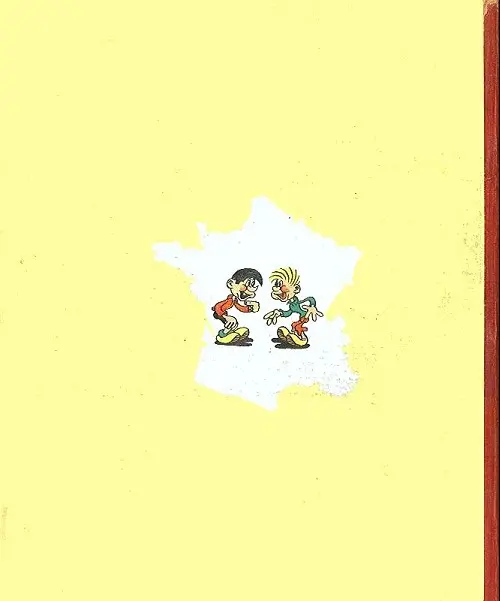 Verso de l'album Tip et top suivent le tour
