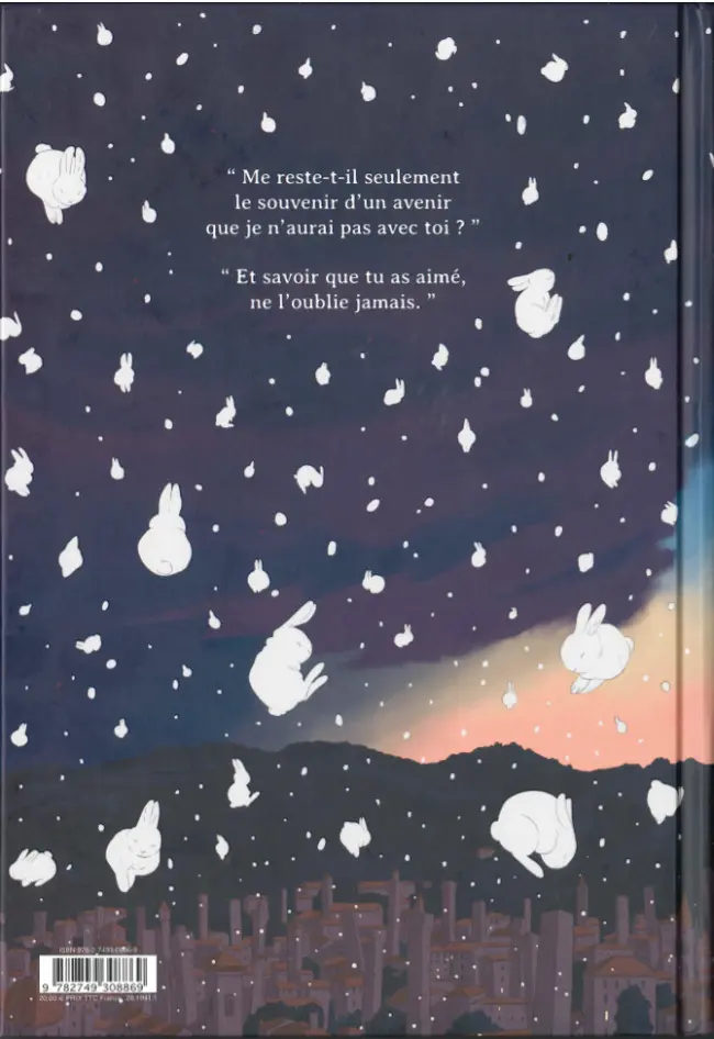 Verso de l'album Une année sans toi