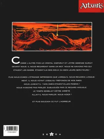 Verso de l'album Atlantis IV Mars