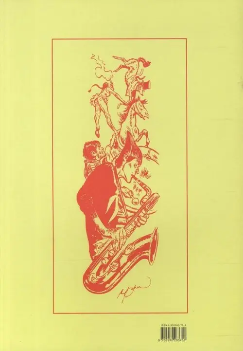 Verso de l'album Les Zingari Tome 1