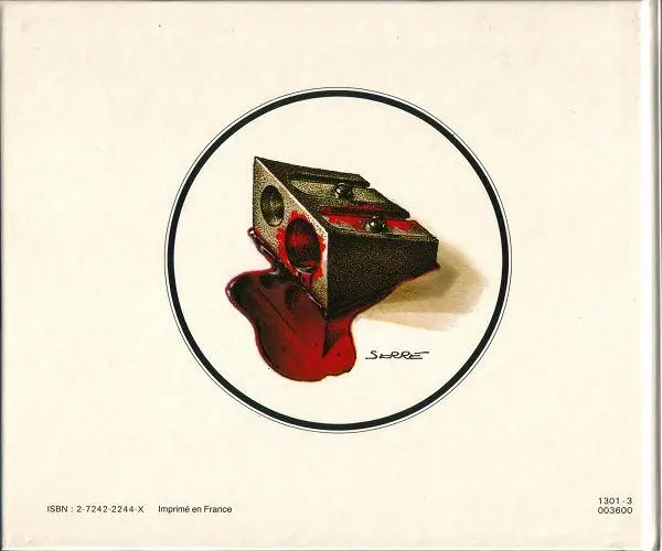 Verso de l'album Le bricolage