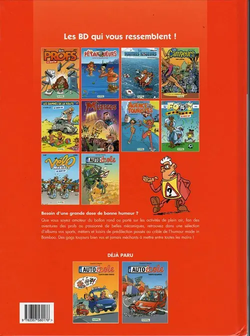 Verso de l'album L'Auto école Tome 8 Panneau-Rama