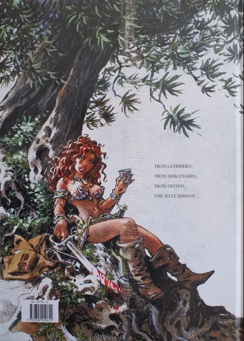 Verso de l'album Les Guerrières de Troy Tome 1 Yquem le généreux