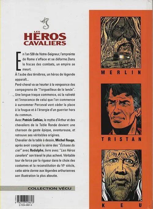 Verso de l'album Les Héros cavaliers Tome 2 La grande ourse