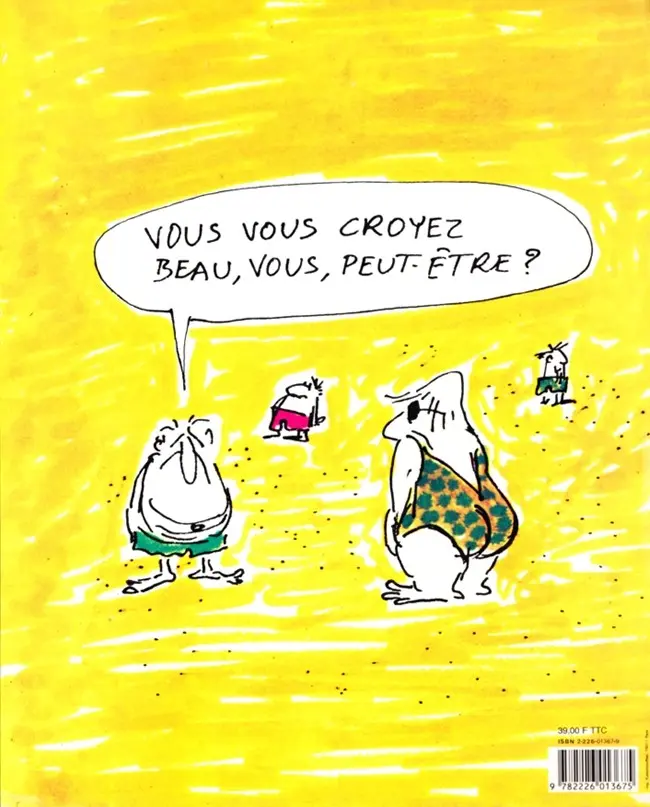 Verso de l'album Ils sont moches