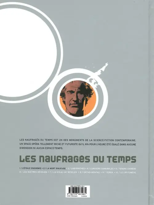 Verso de l'album Les Naufragés du temps Tome 2 La mort sinueuse