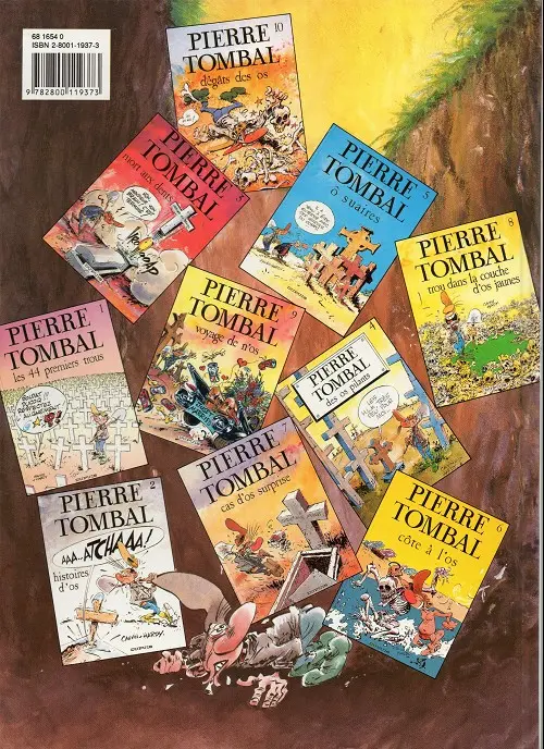 Verso de l'album Pierre Tombal Tome 9 Voyage de n'os