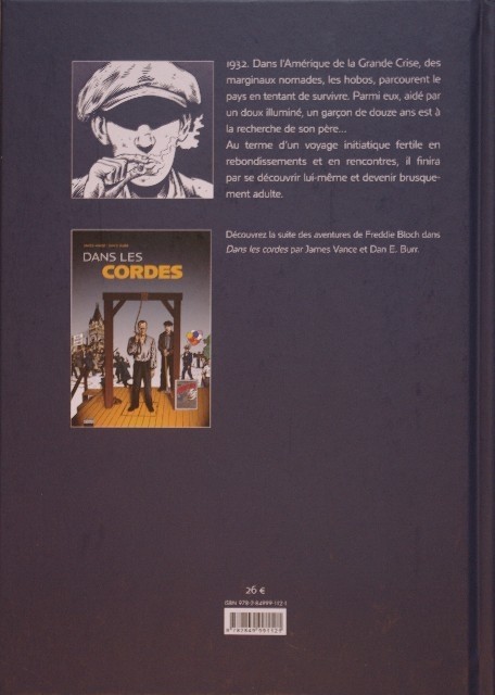 Verso de l'album Les Rois vagabonds Tome 1