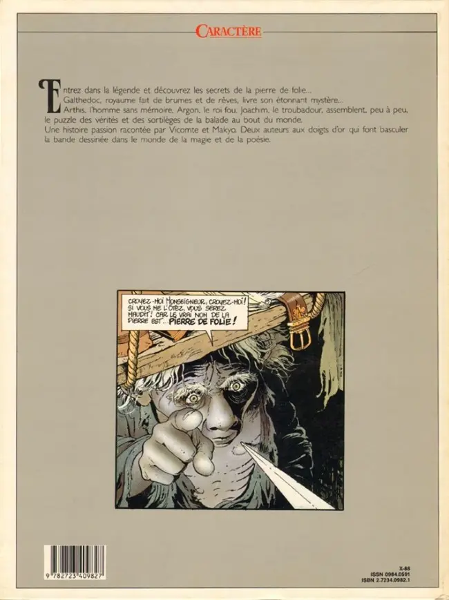 Verso de l'album Balade au Bout du monde Tome 4 La pierre de folie