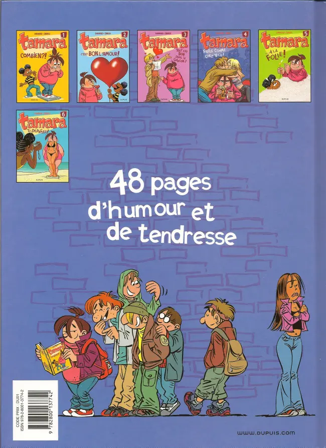 Verso de l'album Tamara Tome 4 Faites comme chez vous !