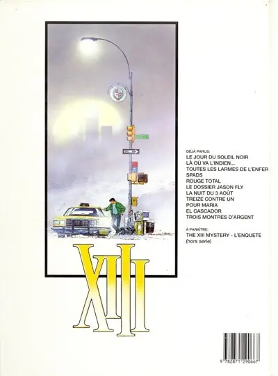 Verso de l'album XIII Tome 9 Pour Maria