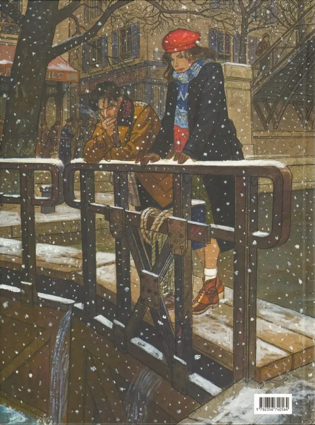 Verso de l'album L'hiver en été