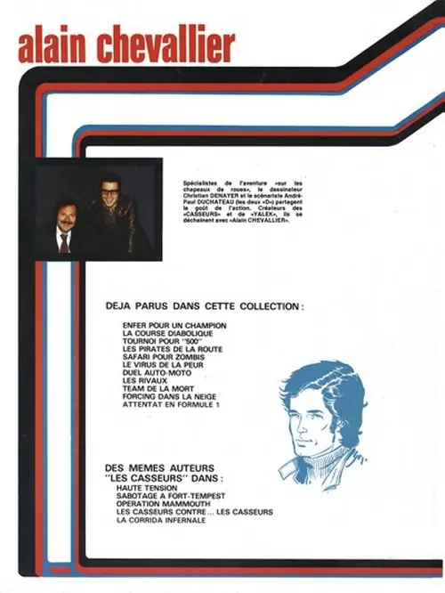 Verso de l'album Alain Chevallier Tome 12 Le Français errant