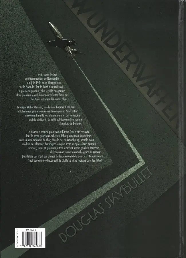 Verso de l'album Wunderwaffen Tome 12 Les Pièges du Temps
