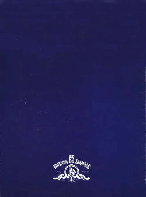 Verso de l'album Blanche Épiphanie Tome 2
