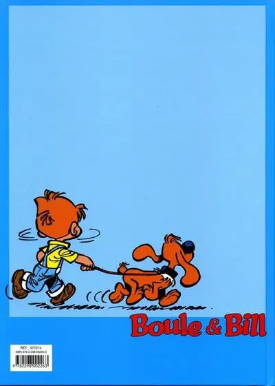 Verso de l'album Boule & Bill Tome 0 Boule contre les mini-requins