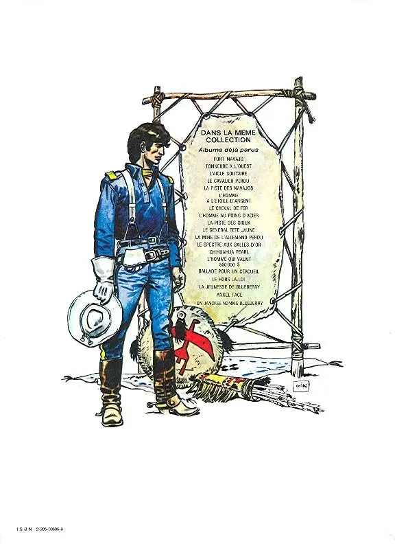 Verso de l'album Blueberry Tome 14 L'Homme qui valait 500 000 $