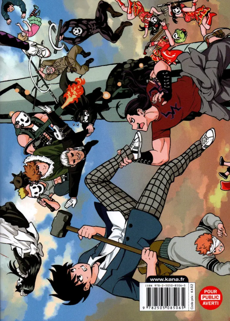 Verso de l'album Sky-High Survival 20