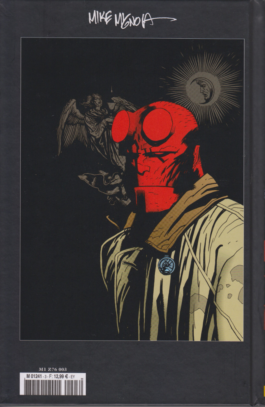 Verso de l'album Hellboy Univers Hellboy Tome 3 Le cercueil enchainé