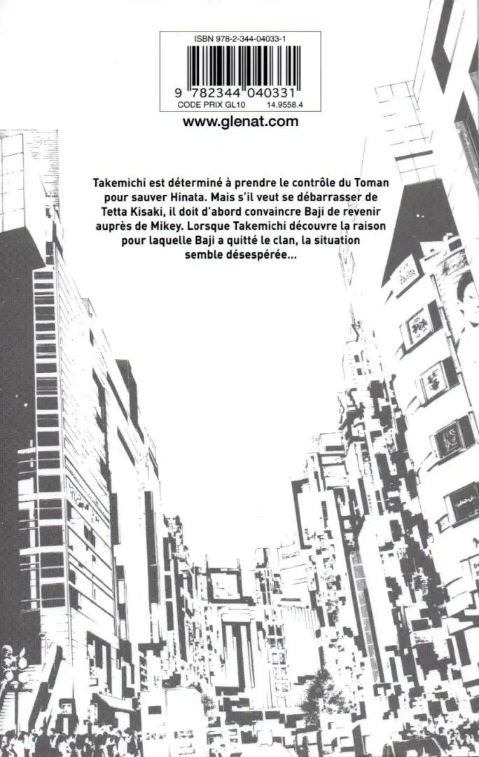 Verso de l'album Tokyo Revengers 6
