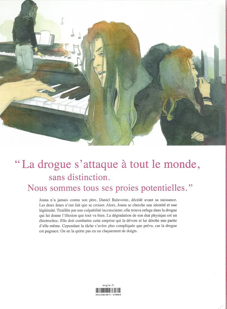 Verso de l'album Les lions endormis