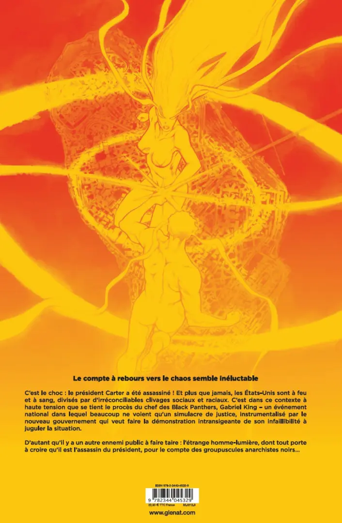 Verso de l'album Luminary Tome 3 The No War Man