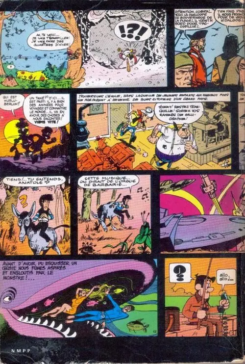 Verso de l'album Pilote N° 3