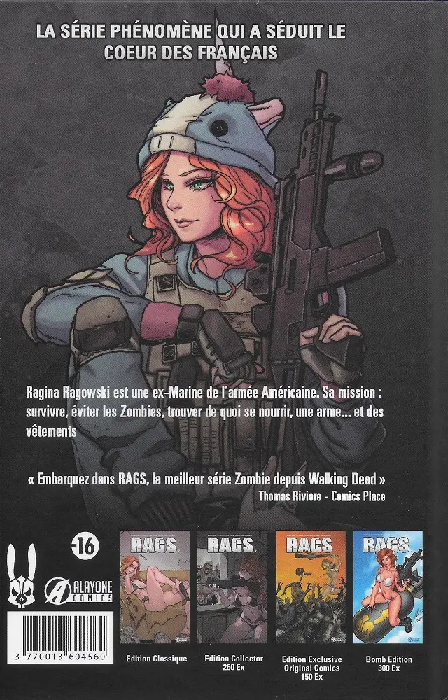 Verso de l'album Rags 2