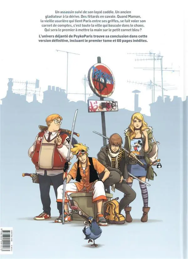Verso de l'album PsykoParis Intégrale