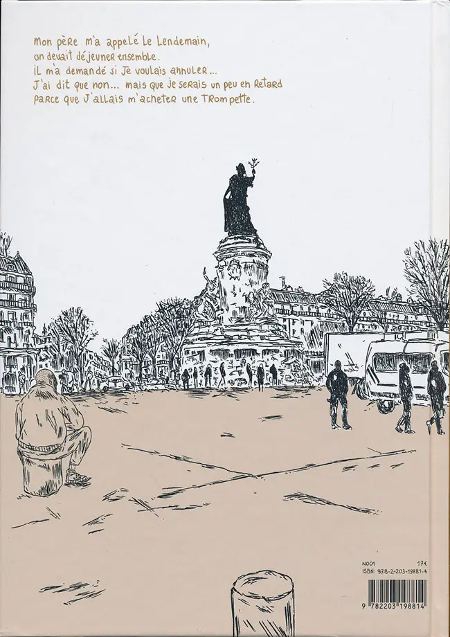 Verso de l'album Solo
