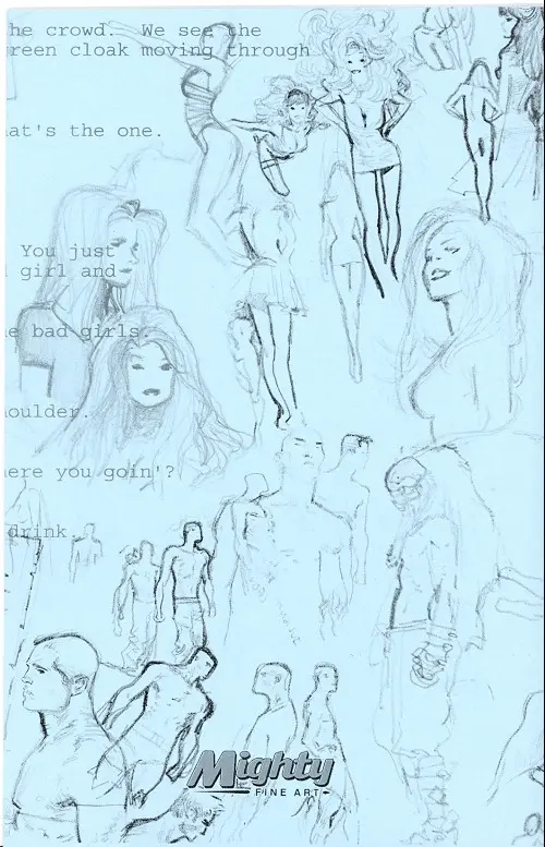 Verso de l'album 99% Sketchbook 2010