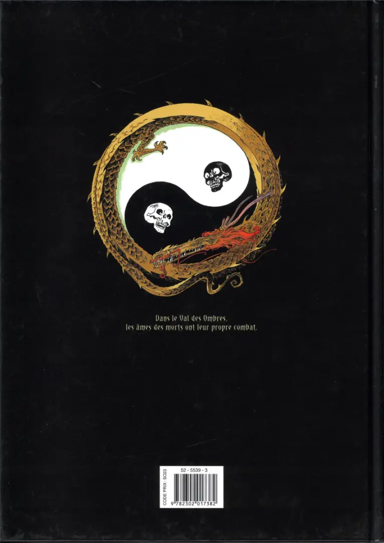 Verso de l'album Voyage aux Ombres