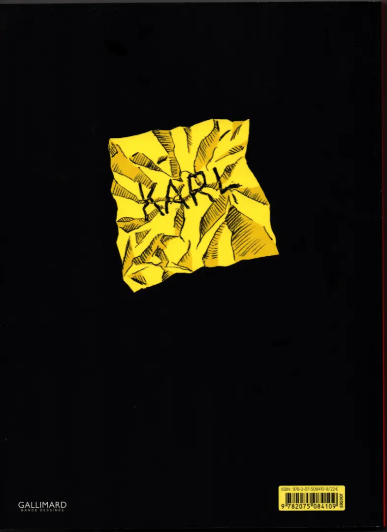 Verso de l'album J'ai tué le Soleil