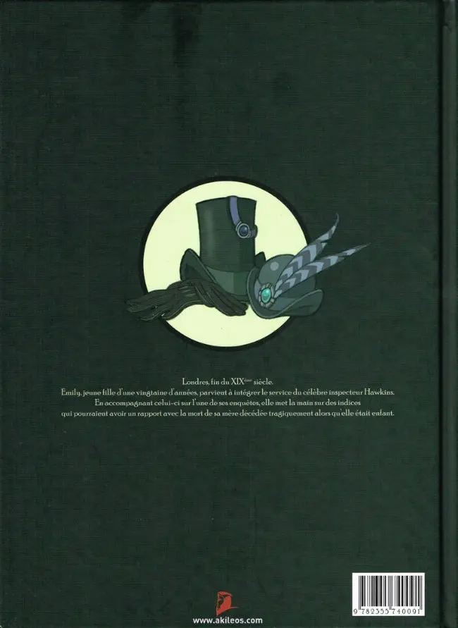 Verso de l'album Clues Tome 1 Sur les traces du passé