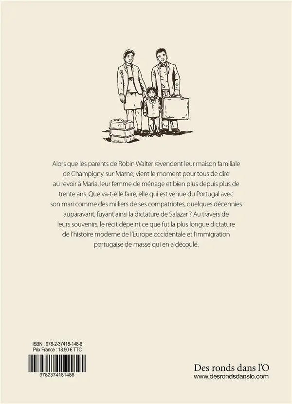 Verso de l'album Maria et Salazar