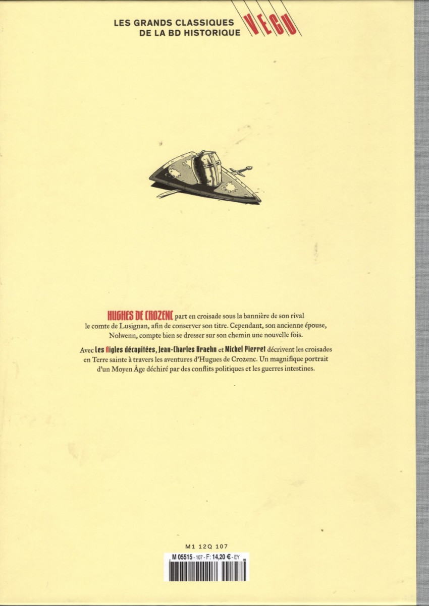 Verso de l'album Les grands Classiques de la BD Historique Vécu - La Collection Tome 108 Les Aigles décapitées - Tome XI : Le Loup de Cuzion
