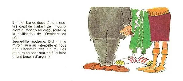 Verso de l'album Une aventure de Didi Didi
