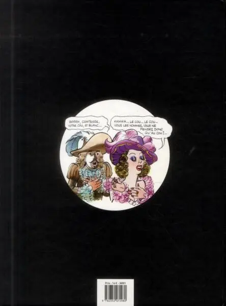 Verso de l'album Georges et Louis romanciers Tome 7 Passions