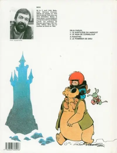 Verso de l'album Hugo Tome 2 Le nain de Corneloup