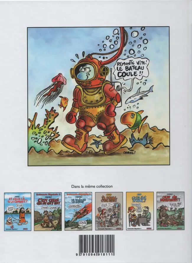 Verso de l'album Kolossale rigolade Tome 7 Tout se complique !