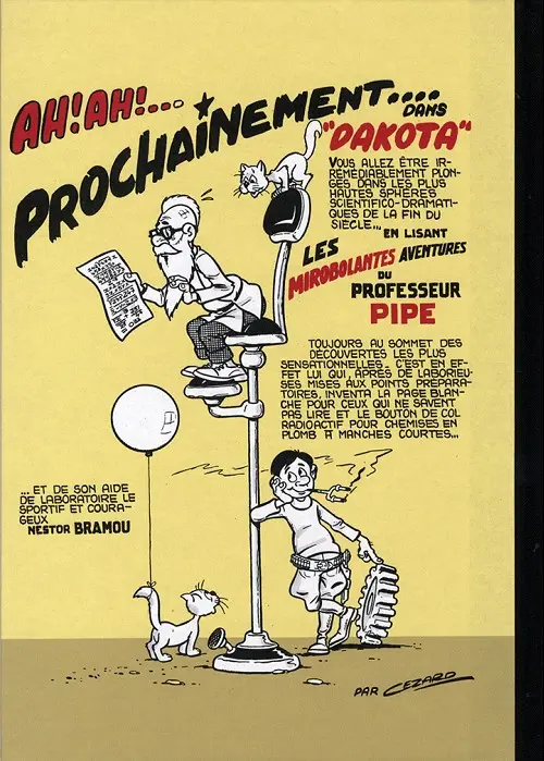 Verso de l'album Les Mirobolantes aventures du Professeur Pipe Tome 4