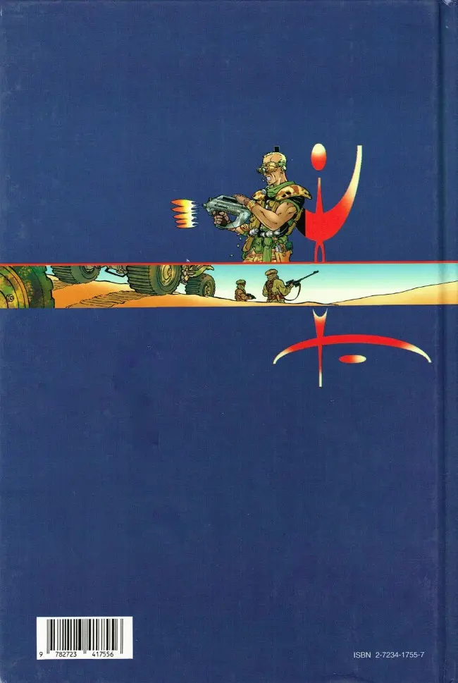Verso de l'album Nomad Tome 1 Mémoire vive