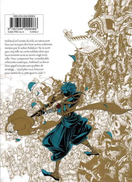 Verso de l'album Altaïr Volume 7