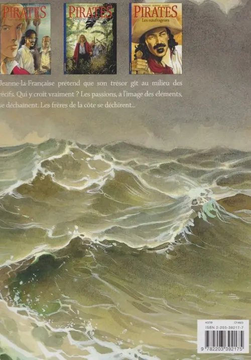 Verso de l'album Pirates Tome 3 Les naufrageurs