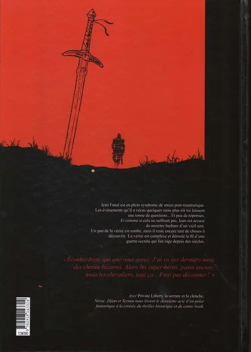 Verso de l'album Private Liberty Tome 2 La serrure et la clenche
