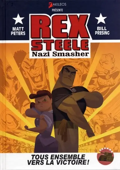 Couverture de l'album Rex Steele Nazi smasher