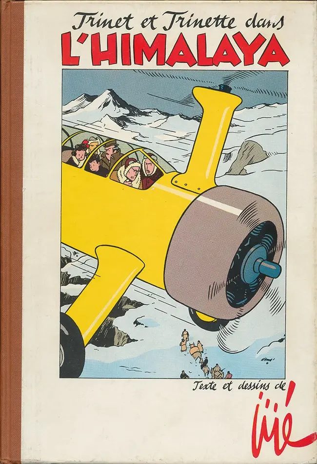 Couverture de l'album Trinet et Trinette Trinet et Trinette dans l'Himalaya